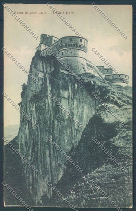 Rimini San Leo Rocca cartolina ZB5697 – fronte