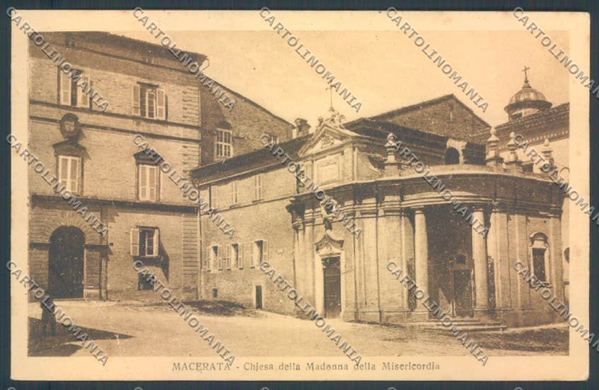 Macerata Città PIEGA cartolina ZB5702 – fronte