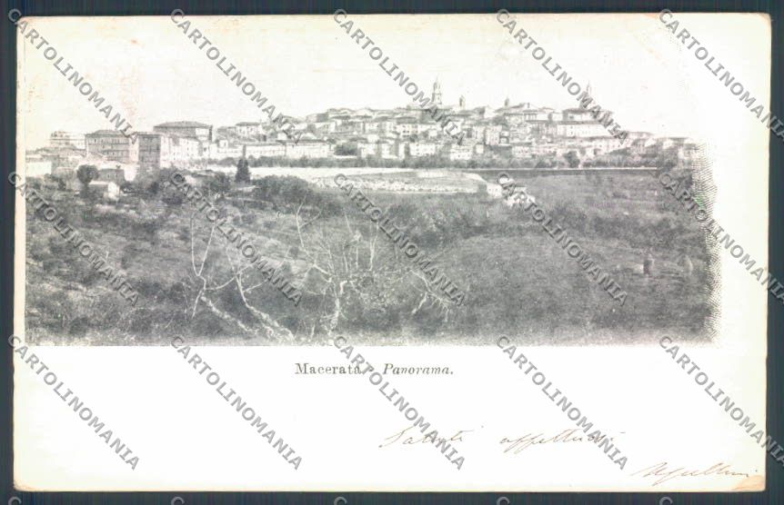 Macerata Città cartolina ZB5705 – fronte