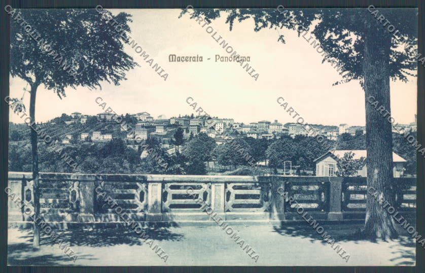 Macerata Città cartolina ZB5707 – fronte