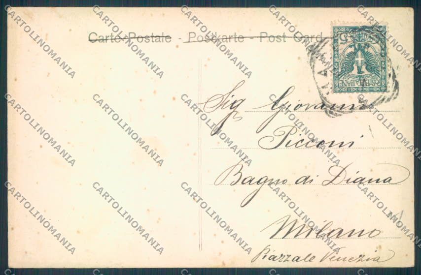 Macerata Città Alterocca 1407 cartolina ZB5708 – retro