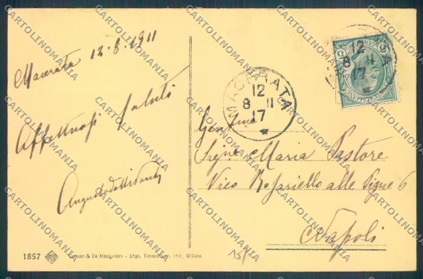 Macerata Città cartolina ZB5710 – retro