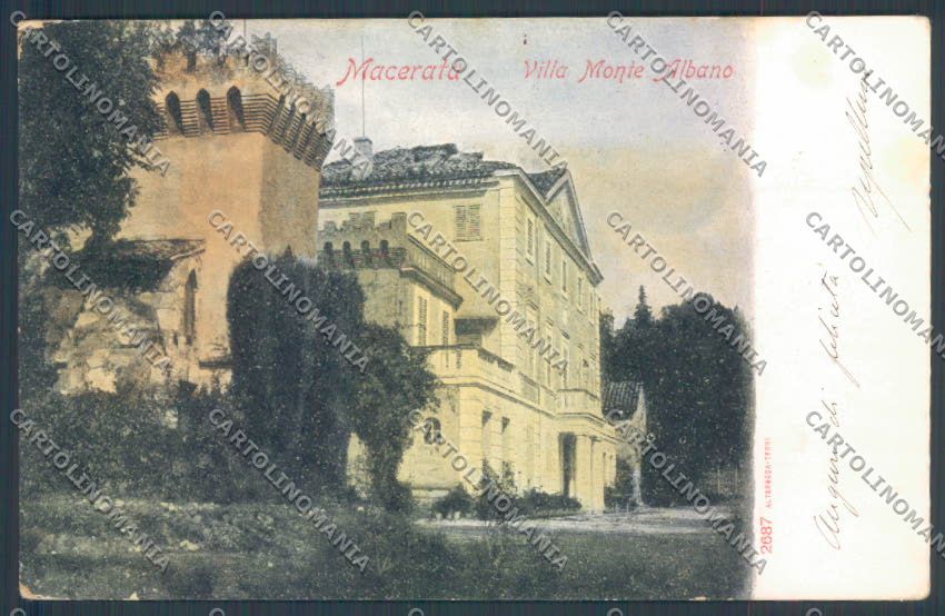 Macerata Città Alterocca 2687 cartolina ZB5711 – fronte
