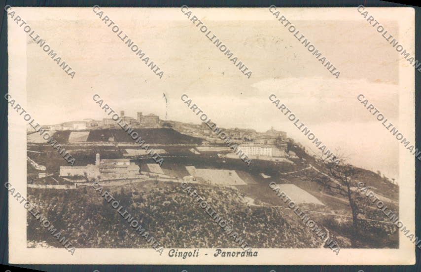 Macerata Cingoli cartolina ZB5714 – fronte