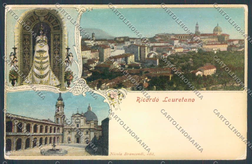 Ancona Loreto Ricordo Lauretano cartolina ZB5725 – fronte