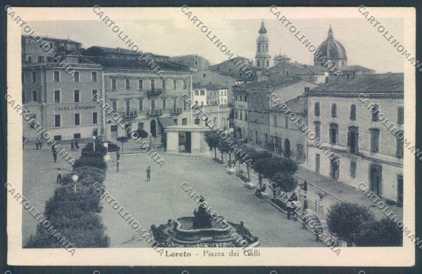 Ancona Loreto PIEGHINA cartolina ZB5732 – fronte