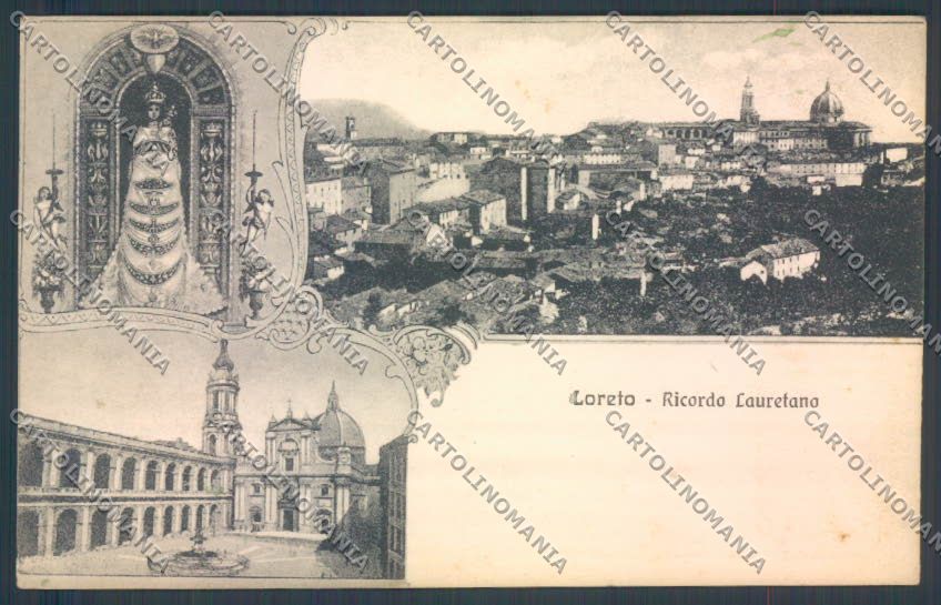 Ancona Loreto Ricordo Lauretano cartolina ZB5739 – fronte