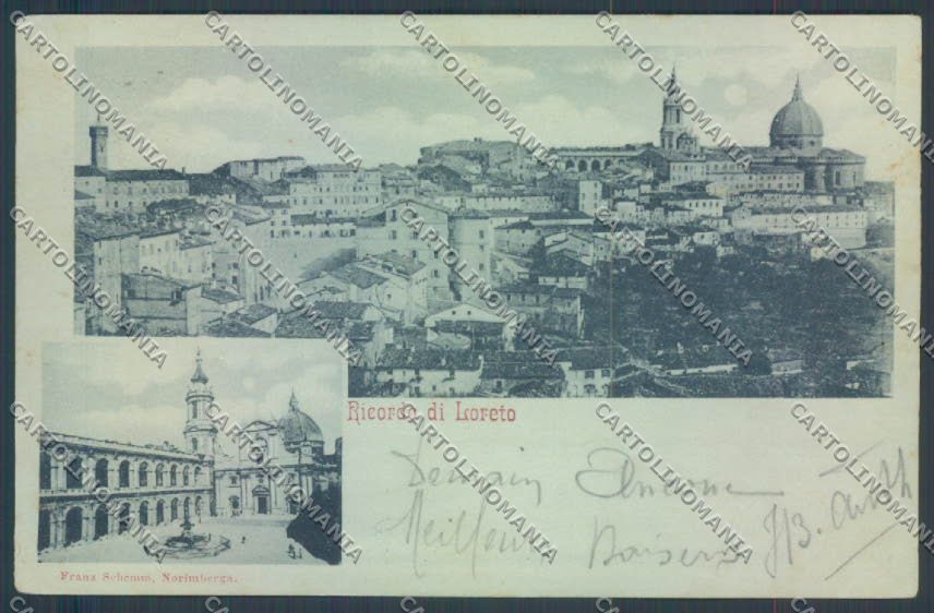 Ancona Loreto Ricordo di SCOLLATA cartolina ZB5743 – fronte