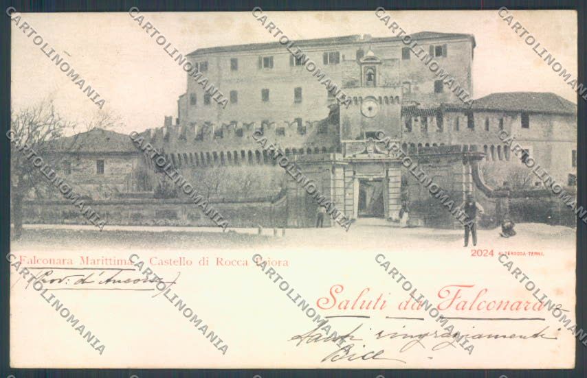 Ancona Falconara Marittima Saluti da Alterocca 2024 cartolina ZB5747 – fronte