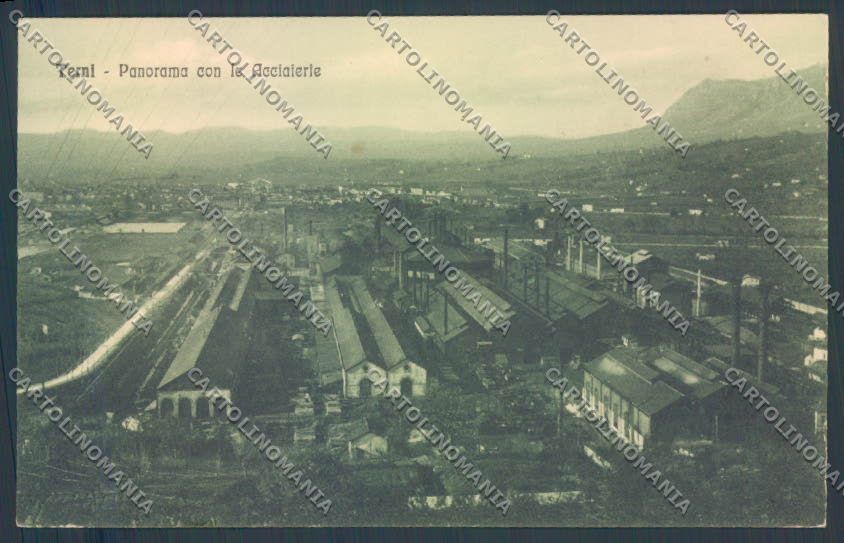 Terni Città Acciaierie cartolina ZB5759 – fronte