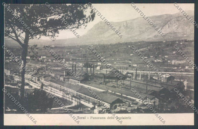 Terni Città Acciaierie cartolina ZB5763 – fronte