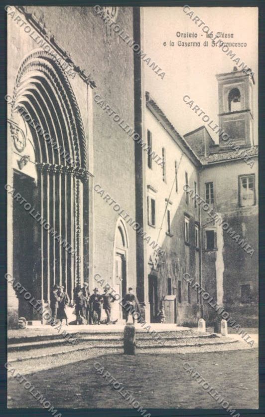 Terni Orvieto ABRASA cartolina ZB5764 – fronte