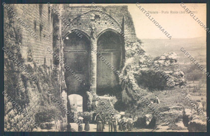 Terni Orvieto Porta della Rocca cartolina ZB5766 – fronte