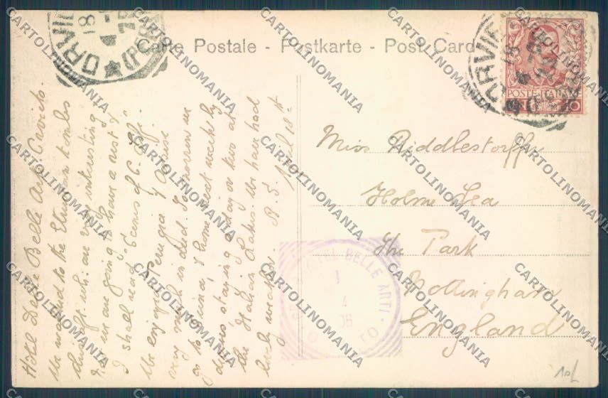 Terni Orvieto Alterocca 5075 cartolina ZB5768 – retro