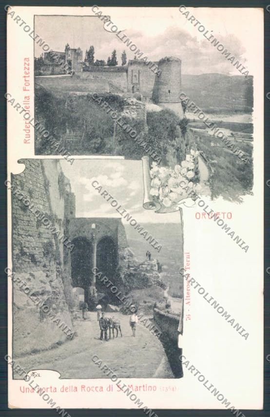 Terni Orvieto Porta della Rocca Alterocca 76 cartolina ZB5777 – fronte