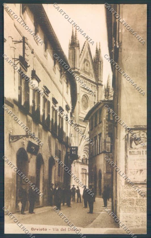 Terni Orvieto ABRASA cartolina ZB5778 – fronte