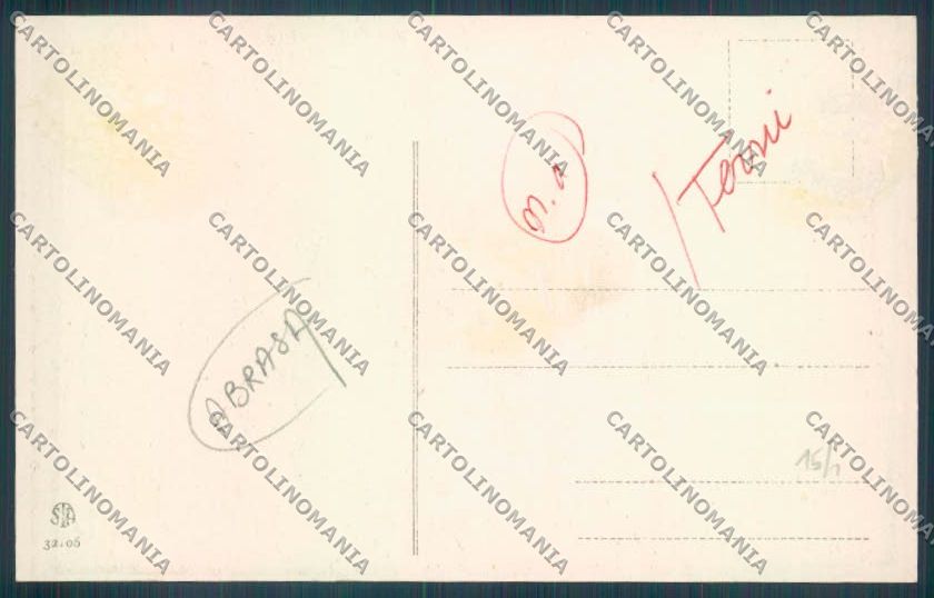 Terni Orvieto ABRASA cartolina ZB5778 – retro