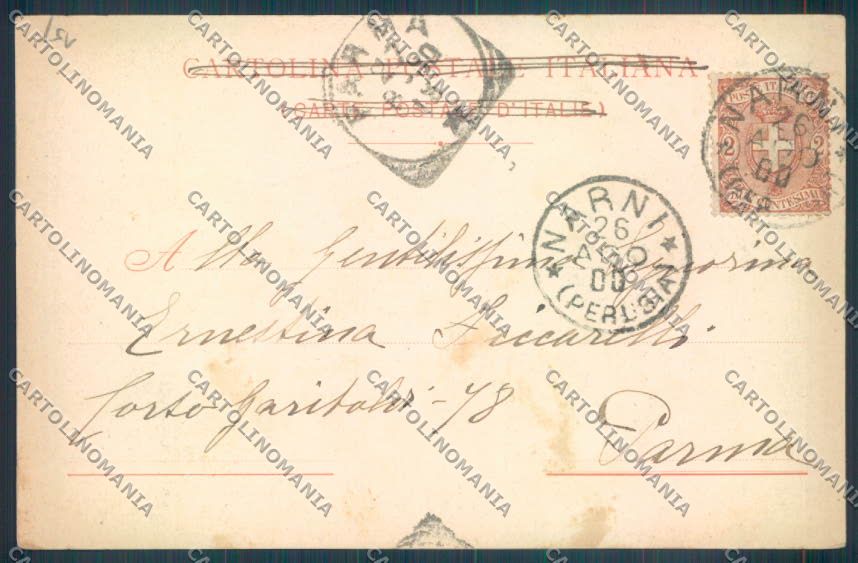 Terni Narni Alterocca cartolina ZB5787 – retro
