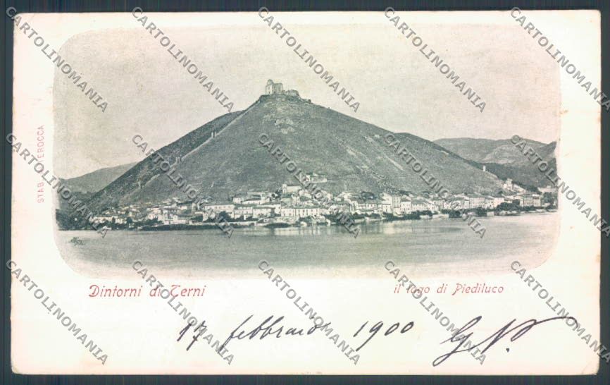 Terni Lago di Piediluco Alterocca cartolina ZB5791 – fronte