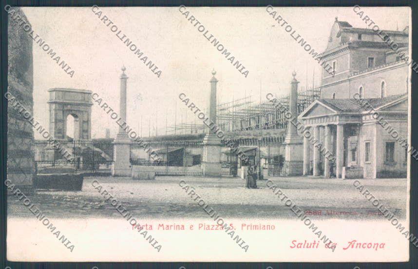 Ancona Città Porta Marina Alterocca 2568 cartolina ZB5820 – fronte