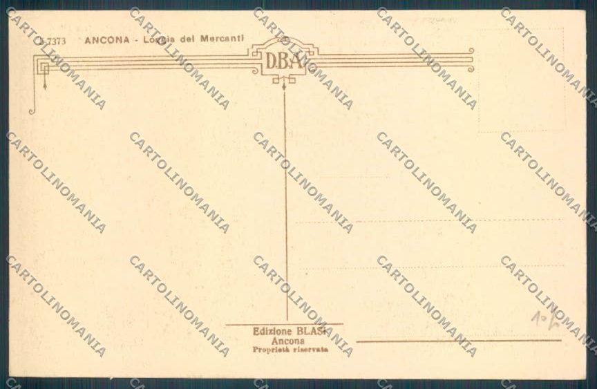 Ancona Città cartolina ZB5825 – retro