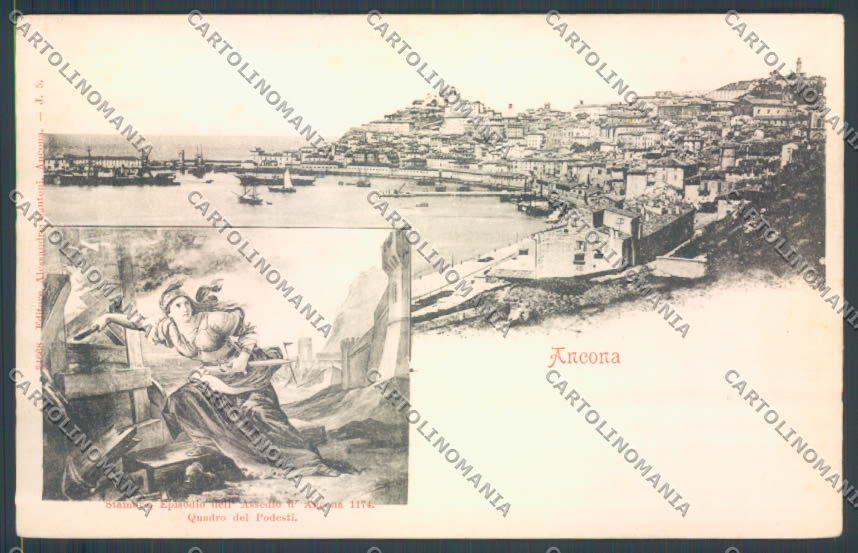 Ancona Città cartolina ZB5834 – fronte