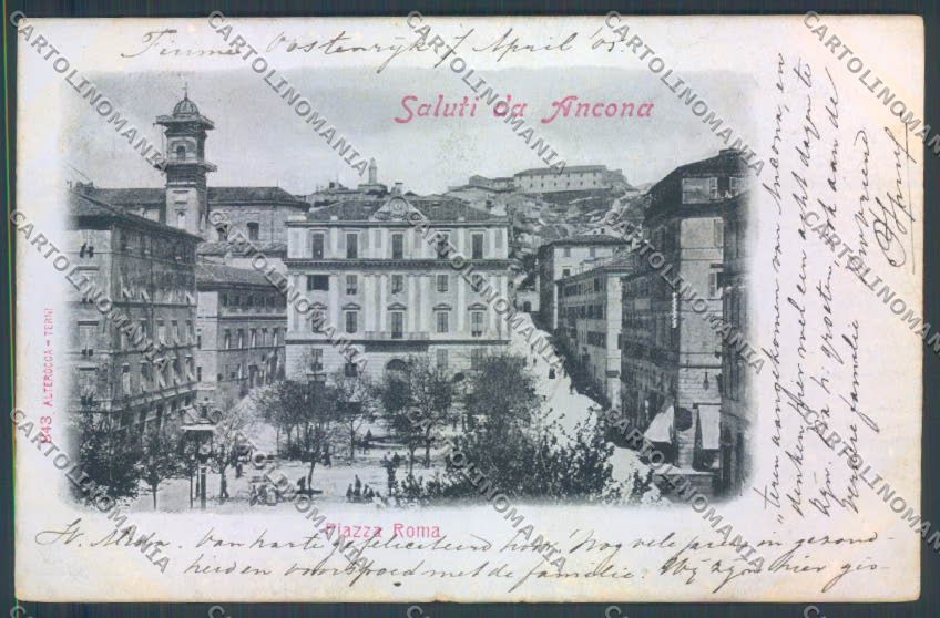 Ancona Città Alterocca 843 cartolina ZB5836 – fronte