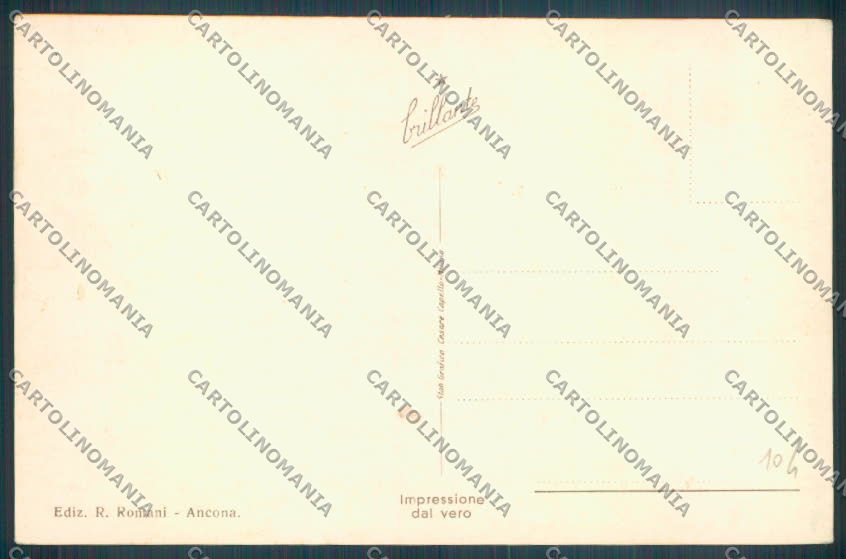 Ancona Città Foto cartolina ZB5842 – retro