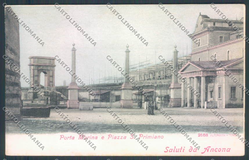 Ancona Città Porta Marina Alterocca 2568 cartolina ZB5851 – fronte