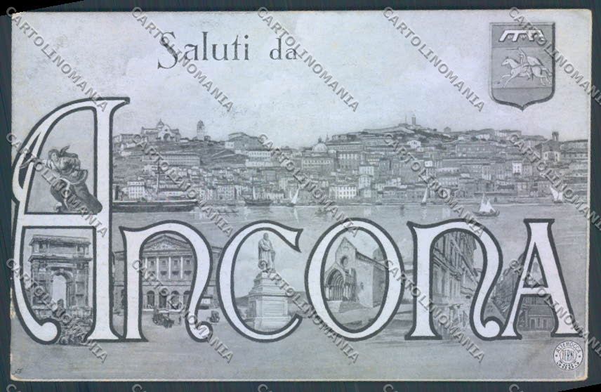 Ancona Città Saluti da Alterocca 5885 cartolina ZB5864 – fronte