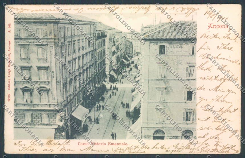 Ancona Città cartolina ZB5866 – fronte