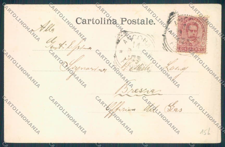 Ancona Città cartolina ZB5866 – retro