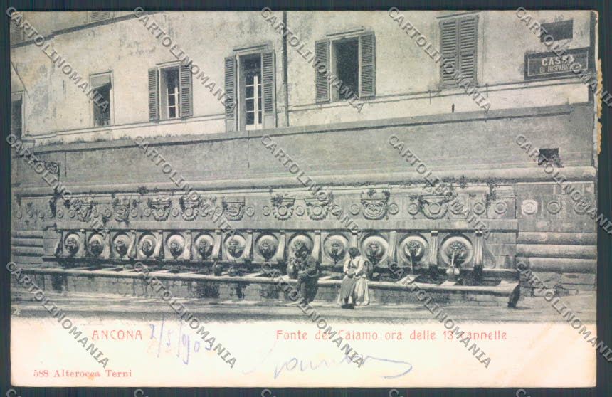 Ancona Città Alterocca 588 cartolina ZB5874 – fronte