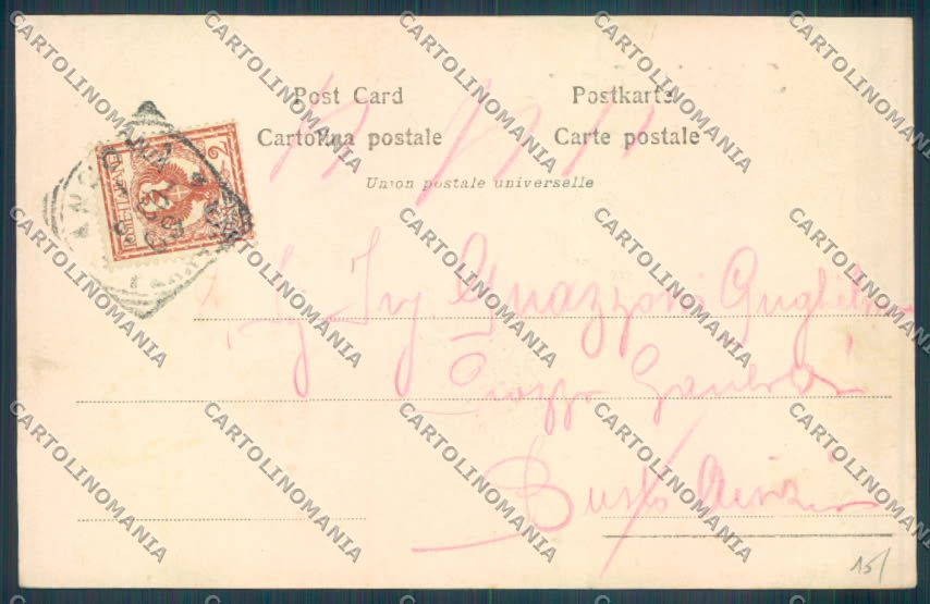 Ancona Città Nave Alterocca 2705 cartolina ZB5875 – retro