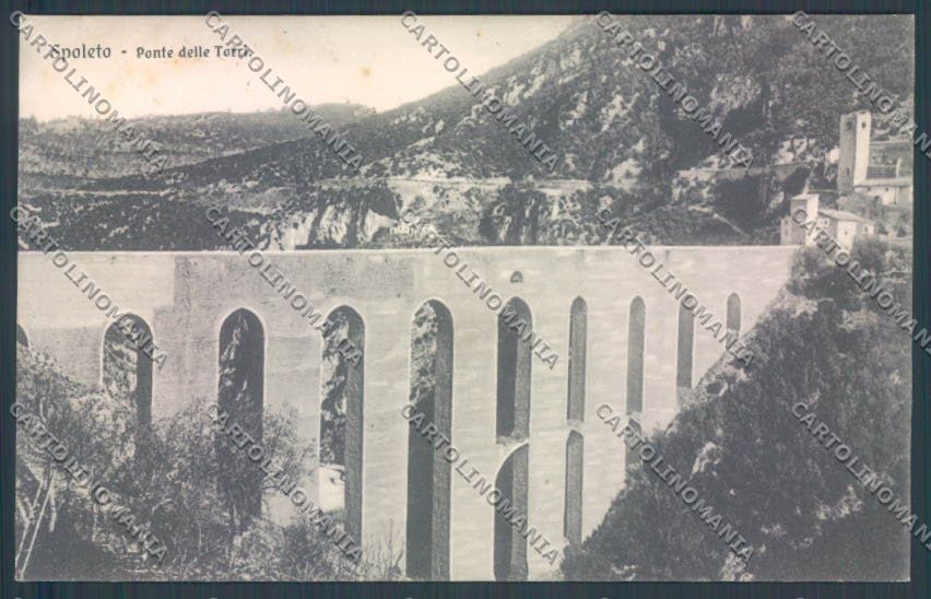 Perugia Spoleto cartolina ZB5896 – fronte
