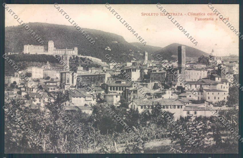 Perugia Spoleto cartolina ZB5897 – fronte