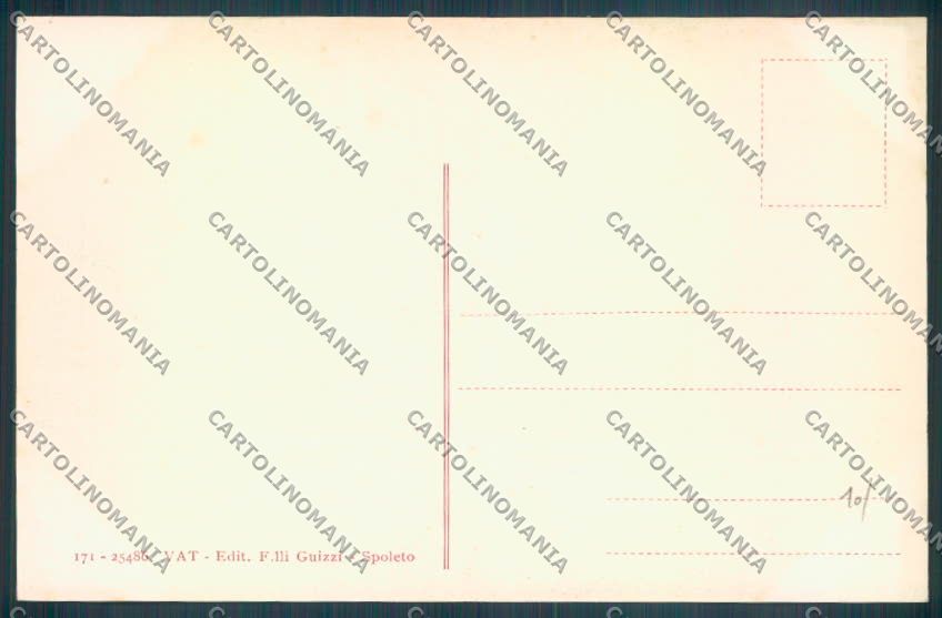 Perugia Spoleto cartolina ZB5897 – retro