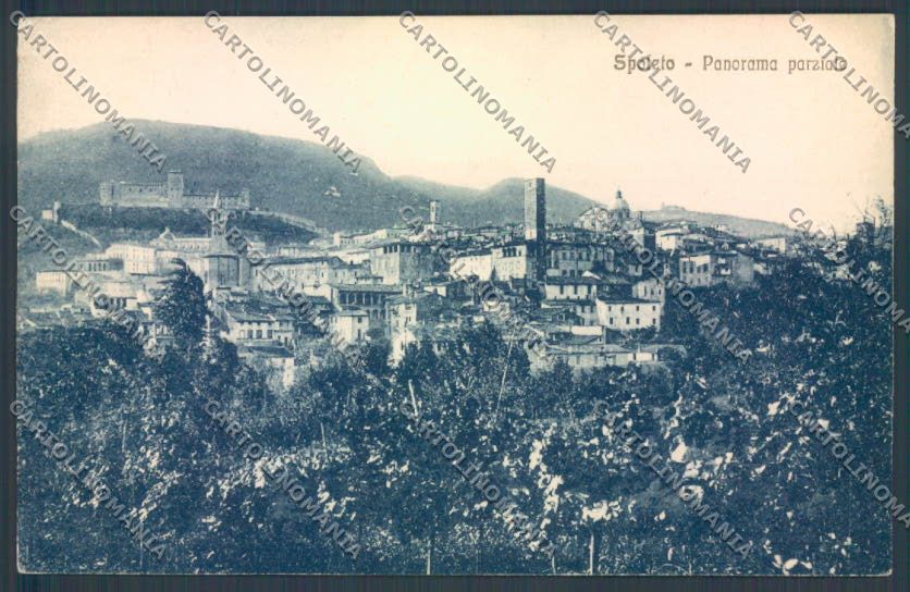 Perugia Spoleto cartolina ZB5900 – fronte