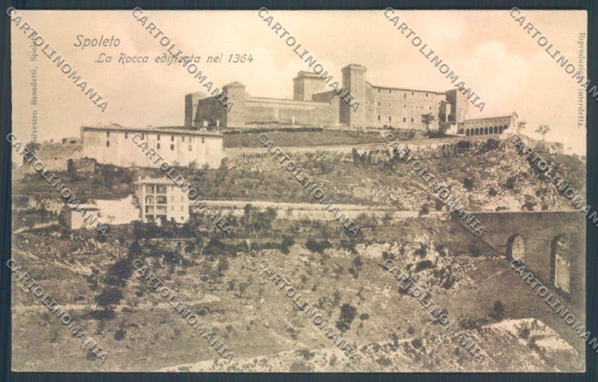Perugia Spoleto cartolina ZB5901 – fronte
