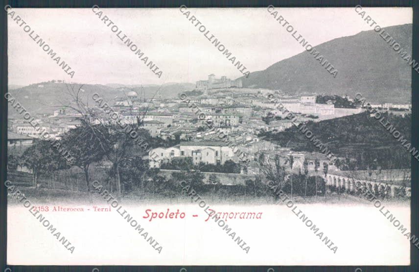 Perugia Spoleto Alterocca 2153 cartolina ZB5903 – fronte