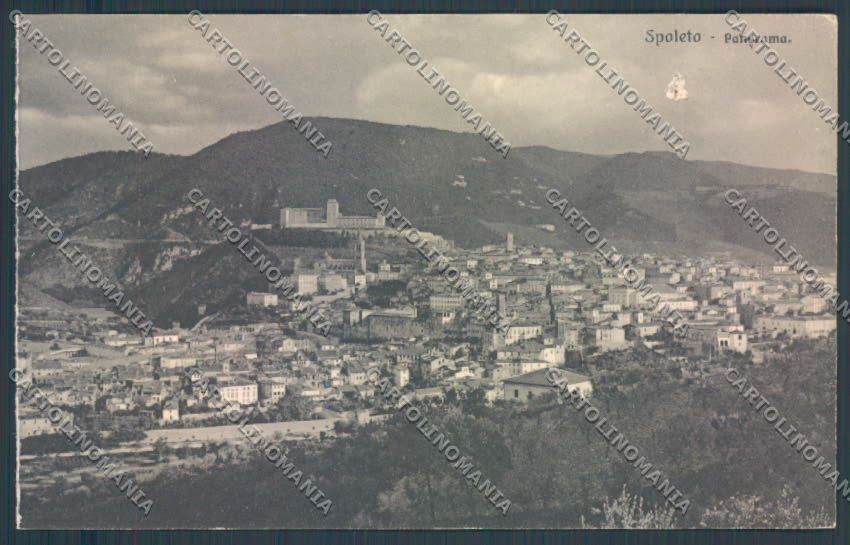 Perugia Spoleto FORO cartolina ZB5907 – fronte
