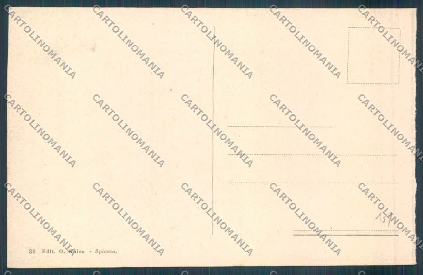 Perugia Spoleto cartolina ZB5908 – retro