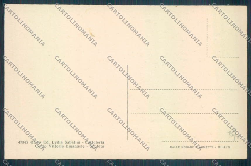 Perugia Spoleto cartolina ZB5911 – retro