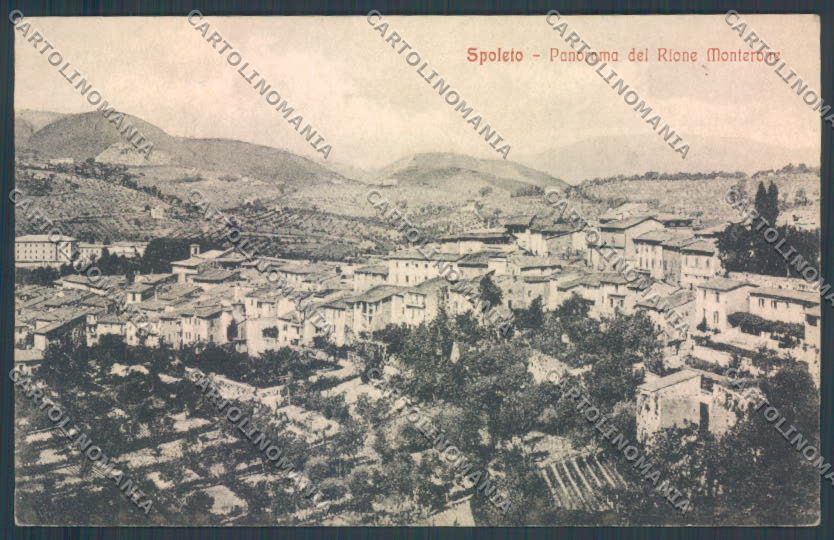 Perugia Spoleto cartolina ZB5917 – fronte