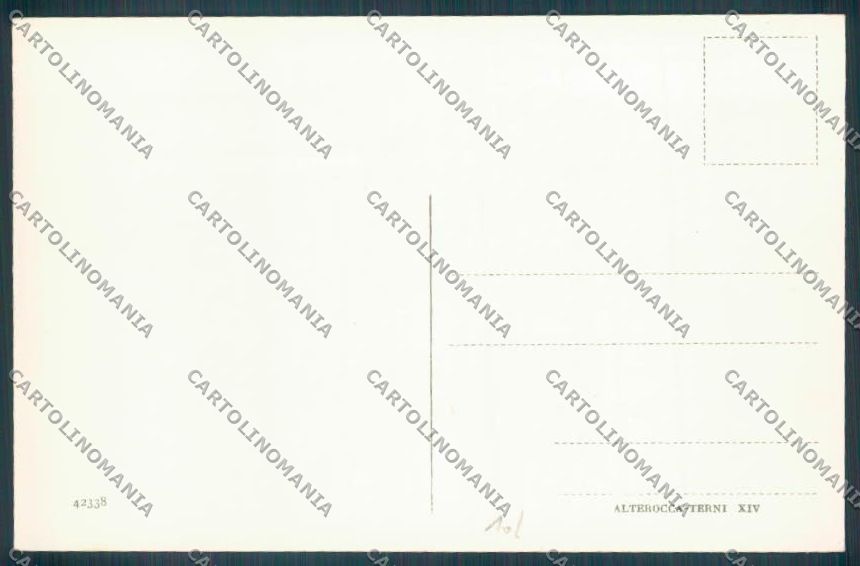 Perugia Spoleto Fonti del Clitumno Giosuè Carducci Alterocca cartolina ZB5925 – retro