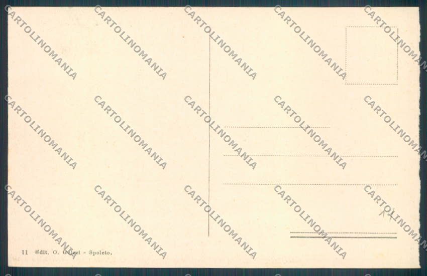 Perugia Spoleto Fonti del Clitumno cartolina ZB5930 – retro