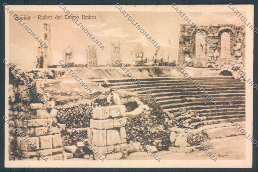 Perugia Gubbio cartolina ZB5934 – fronte