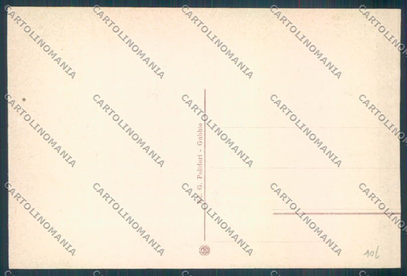 Perugia Gubbio cartolina ZB5934 – retro