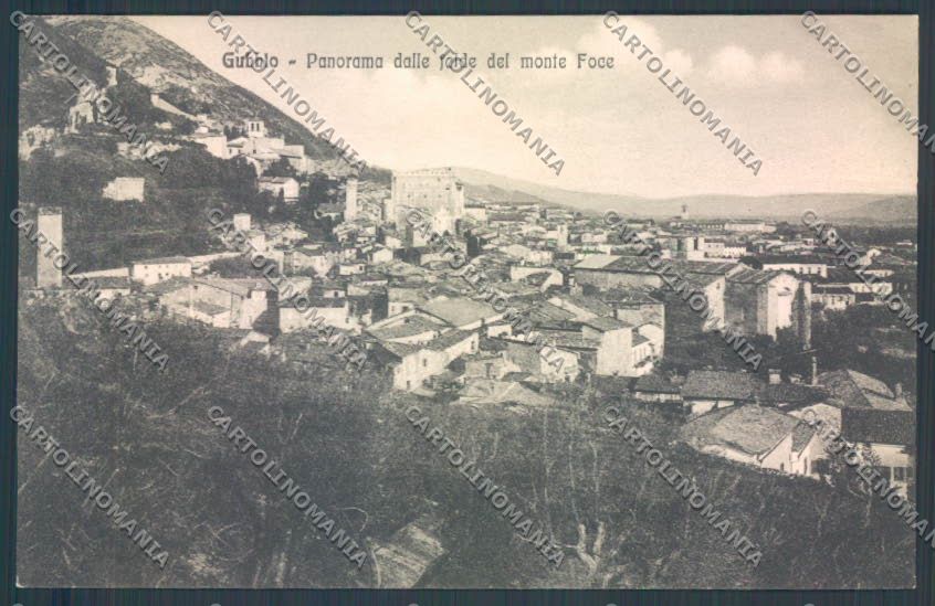 Perugia Gubbio cartolina ZB5935 – fronte