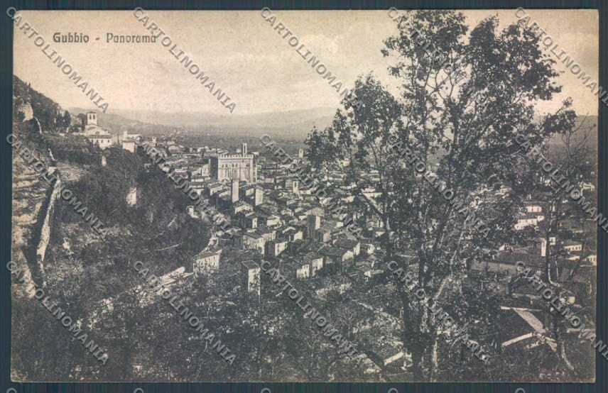 Perugia Gubbio cartolina ZB5936 – fronte
